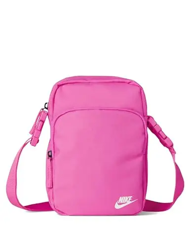 Nike Borsa da uomo Heritage (4 L), Playful Pink/Playful Pink/Summit White, taglia unica
