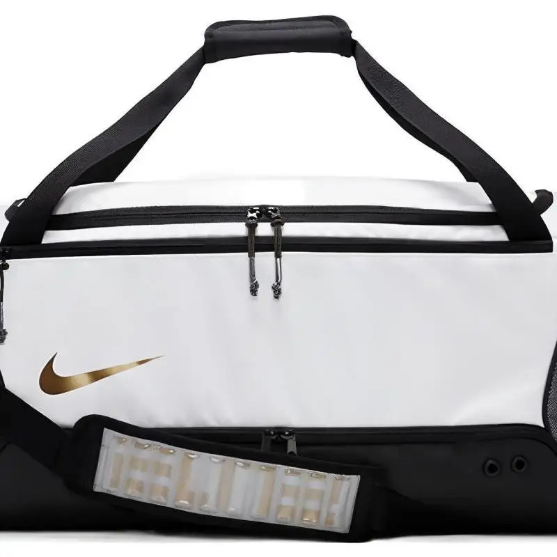Borsa Duffel Nike Hoops Elite 57L Casual DX9789-100 colore bianco nero miniatura 2