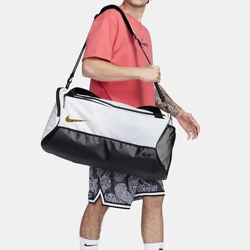 Borsa Duffel Nike Hoops Elite 57L Casual DX9789-100 colore bianco nero miniatura 4