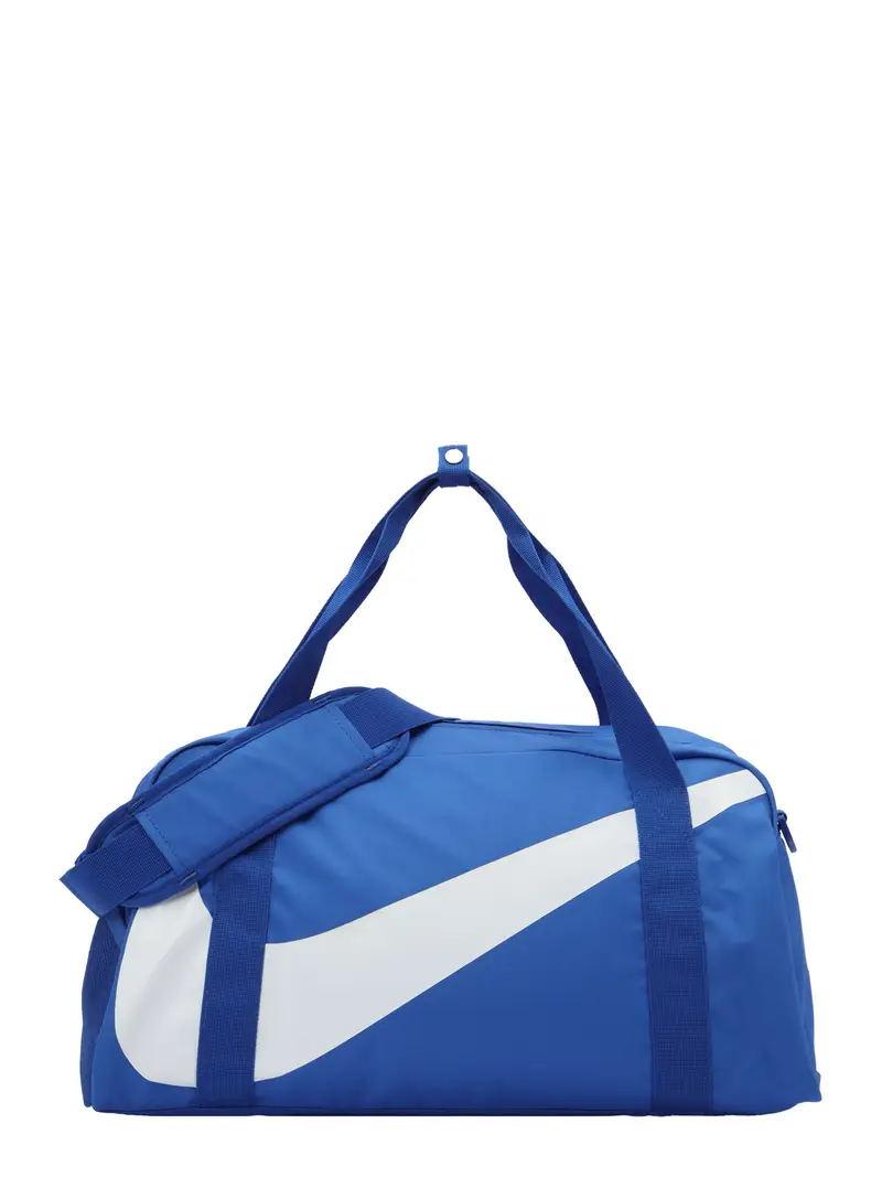 Borsa sportiva blu reale / bianco