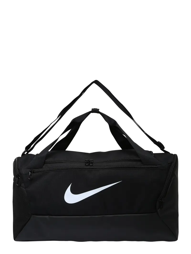 NIKE Borsa sportiva 'Brasilia 9.5'  nero / bianco naturale
