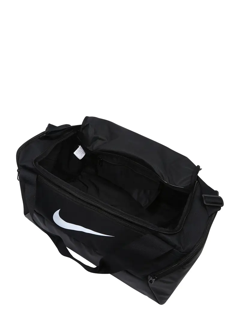 NIKE Borsa sportiva 'Brasilia 9.5' nero / bianco naturale miniatura 2