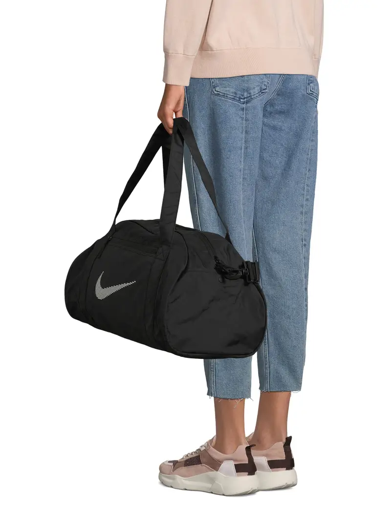 NIKE Borsa sportiva nero / bianco miniatura 3