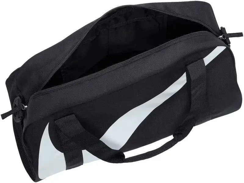 Borsa sportiva nero / bianco miniatura 3