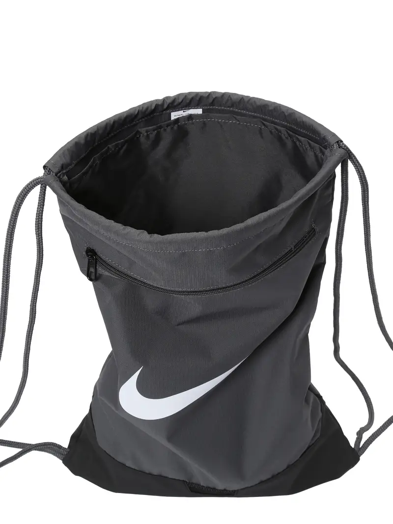 NIKE Borsone sportivo da palestra 'Brasilia' grigio scuro / nero / bianco miniatura 3