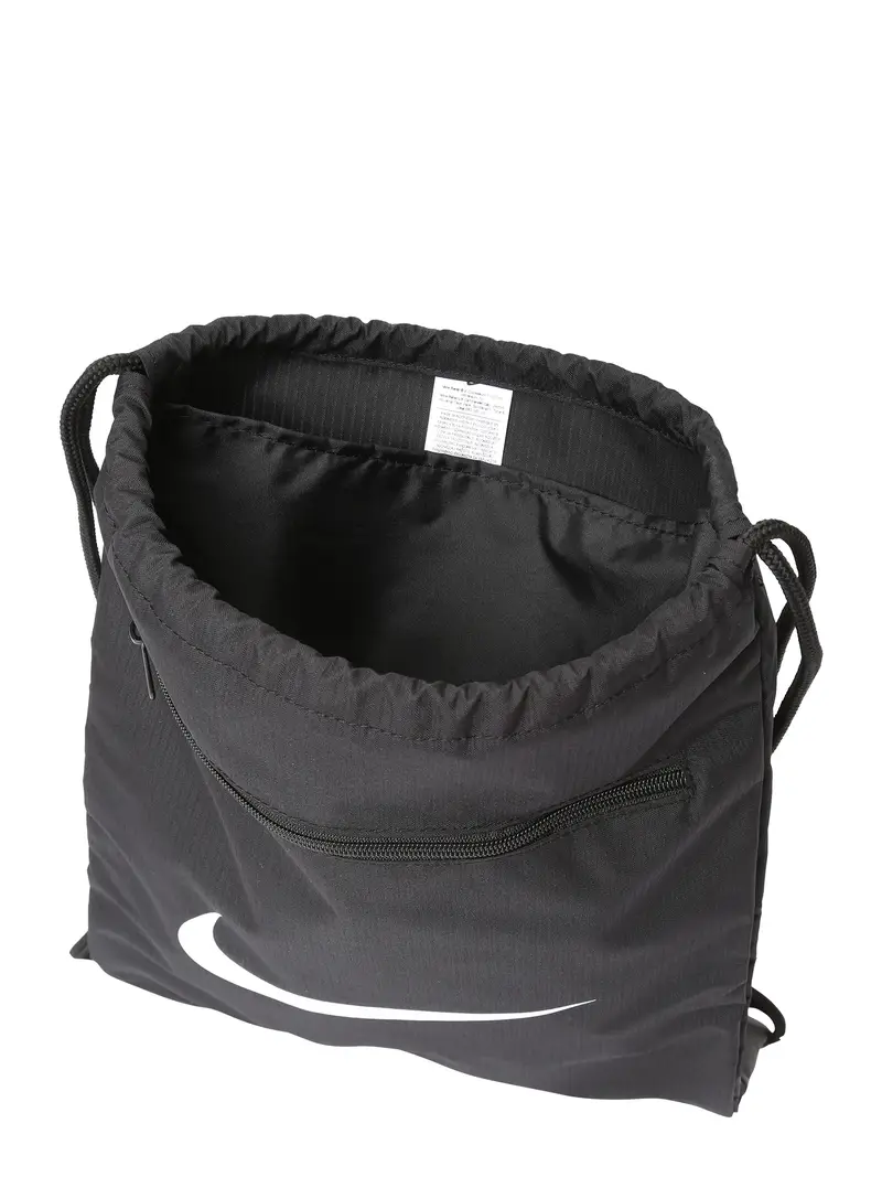 NIKE Borsone sportivo da palestra 'Brasilia' nero / bianco miniatura 2