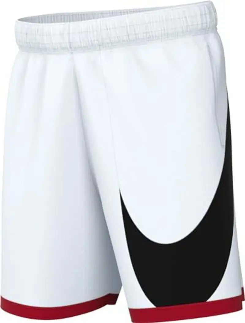 Nike Boy's Pantaloncini B Nk DF Multi+ Swoosh Short, White/Black/University Red, FV0269-100, XS