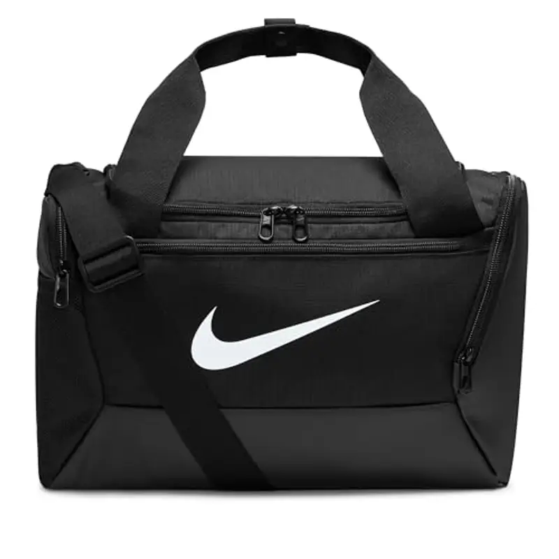 NIKE Brasilia 9.5 Borsone Black/Black/White One Size