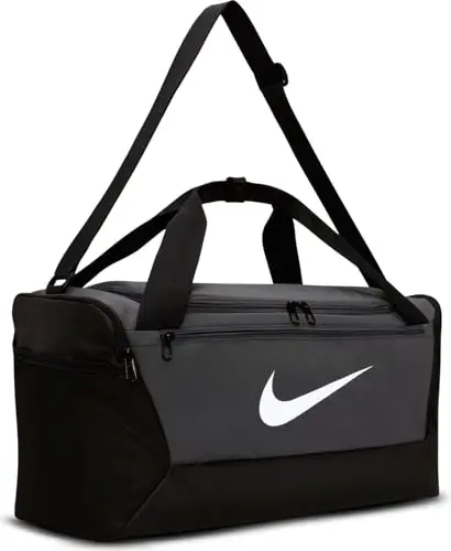 NIKE Brasilia Borse sportive Flint Grey/Black/White One Size