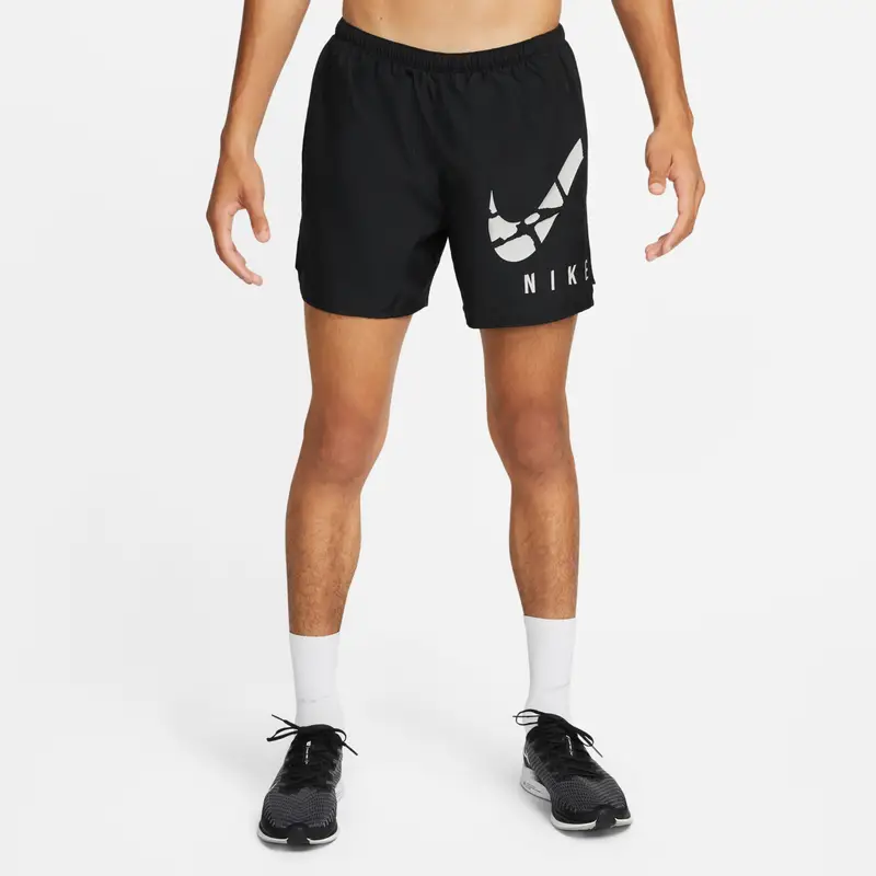 Breve Nike Dri-FIT Challenger Run Division Noir