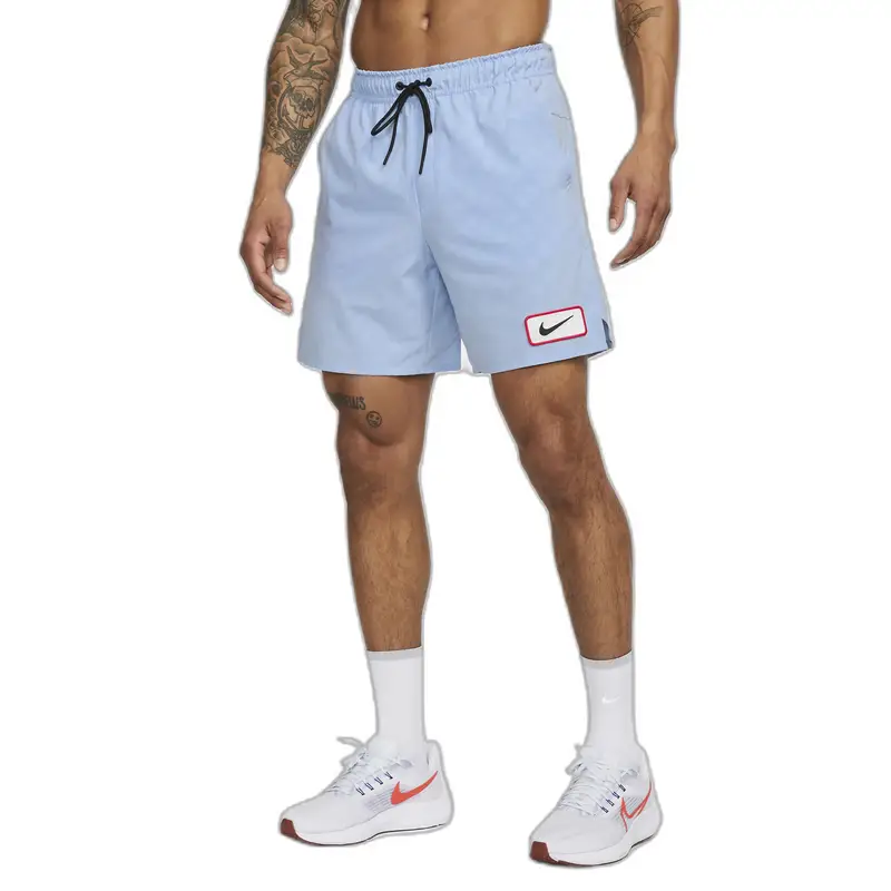 Breve Nike Dri-FIT Unlimited 7UL Dye Bleu