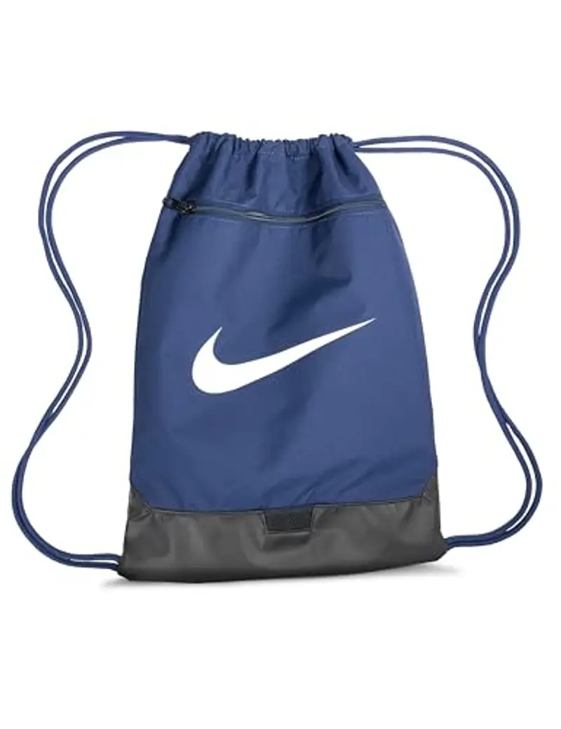 NIKE Brsla Drwstrng 9.5 Borsa Midnight Navy/Black/White One Size