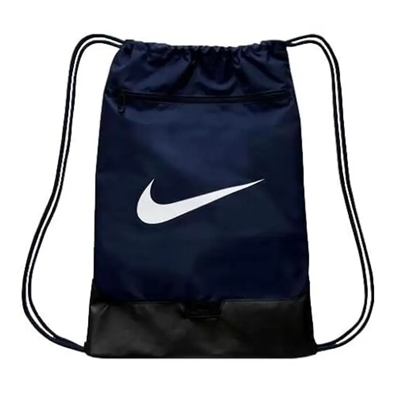 NIKE Brsla Drwstrng 9.5 Borsa Midnight Navy/Black/White One Size miniatura 3
