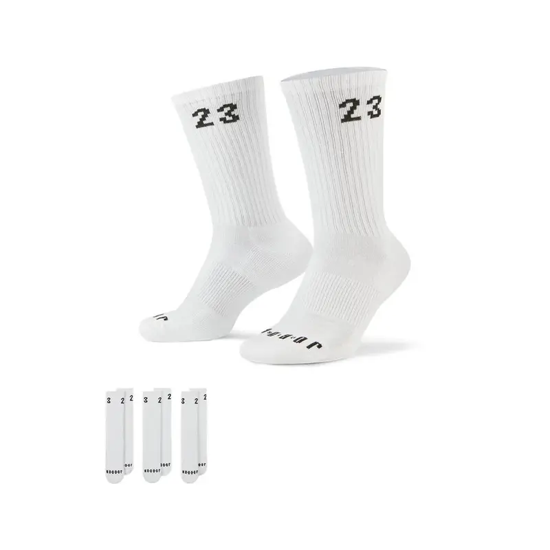 Calze Jordan Logo 23 Bianco XL