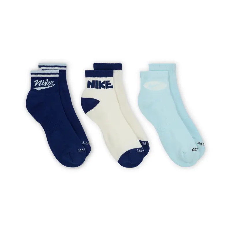 Calze Nike Everyday Plus (x3) Multicolore