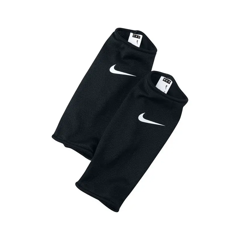 Calze Parastinchi Calcio Sleeves Nero Bianco Uomo L