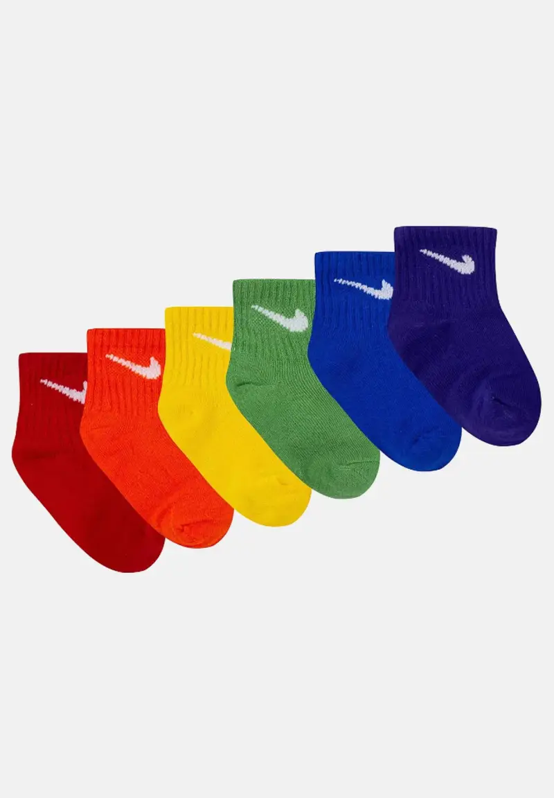 Nike Calzini multicolor da neonato (6 paia) miniatura 2