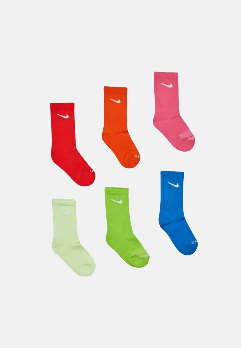 Calzini (6 paia) Nike Solid multicolor per bambino e bambina