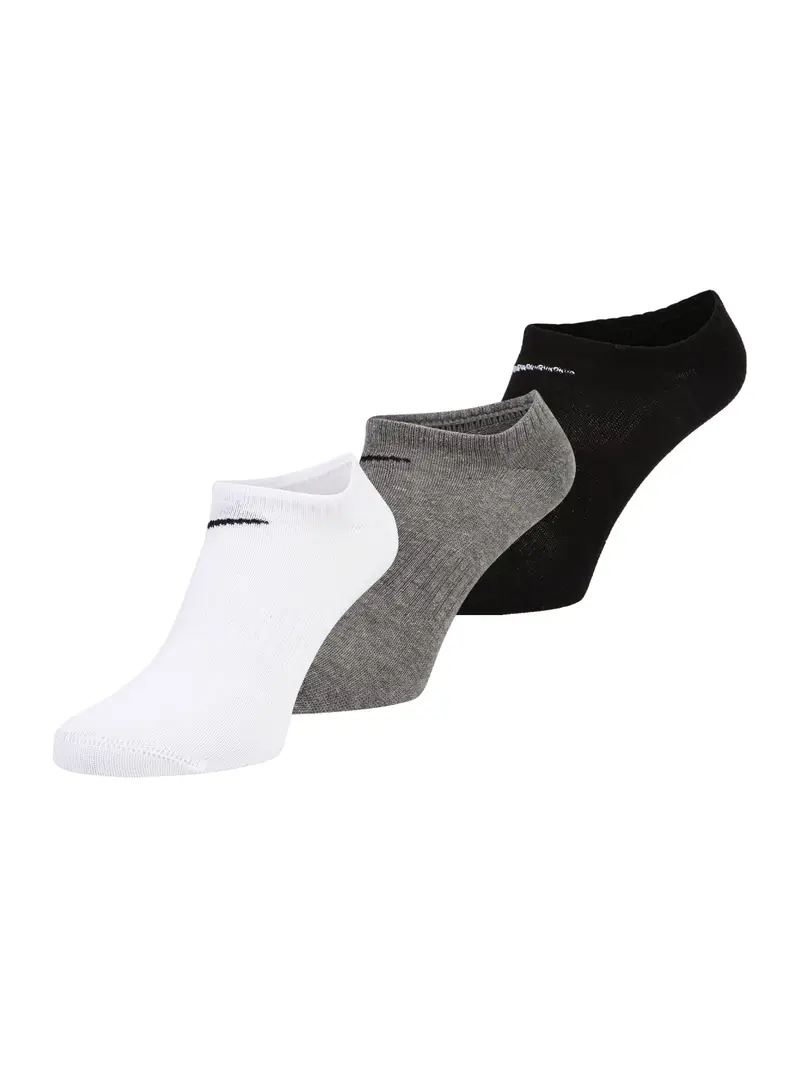 Calzino sportivo grigio / nero / bianco
