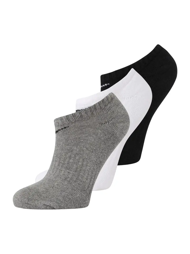 NIKE Calzino sportivo  grigio sfumato / nero / bianco