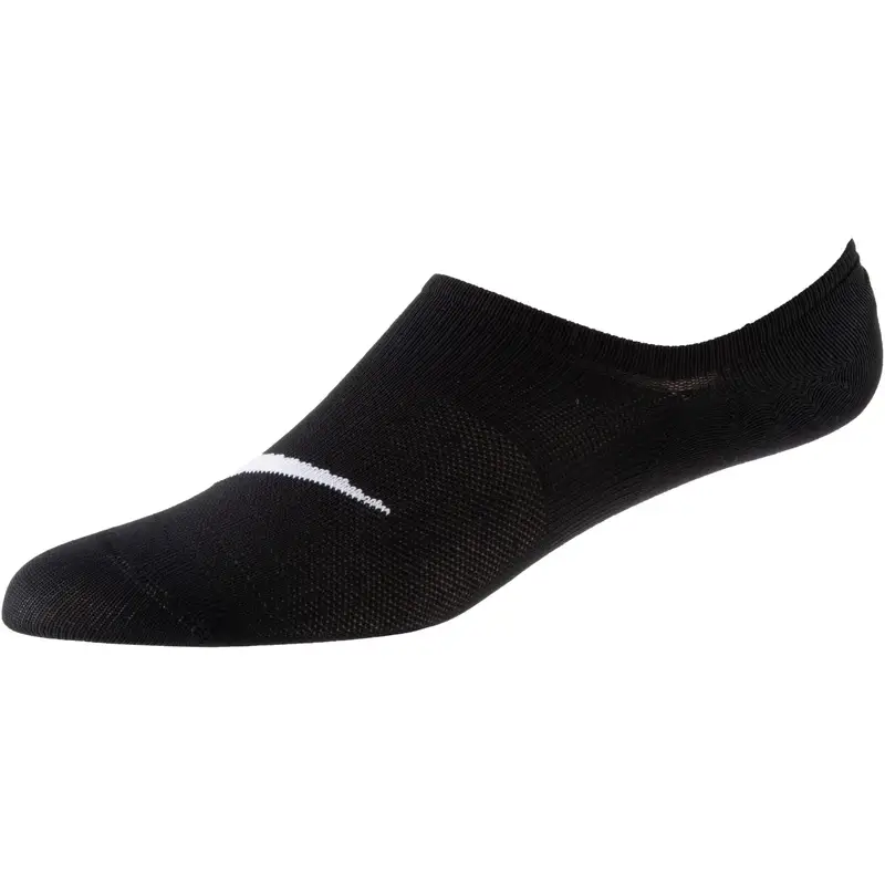 Calzino sportivo nero / bianco miniatura 2