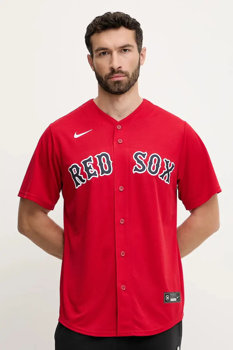 camicia Boston Red Sox uomo colore rosso T770-BQSA-BQ-XVA