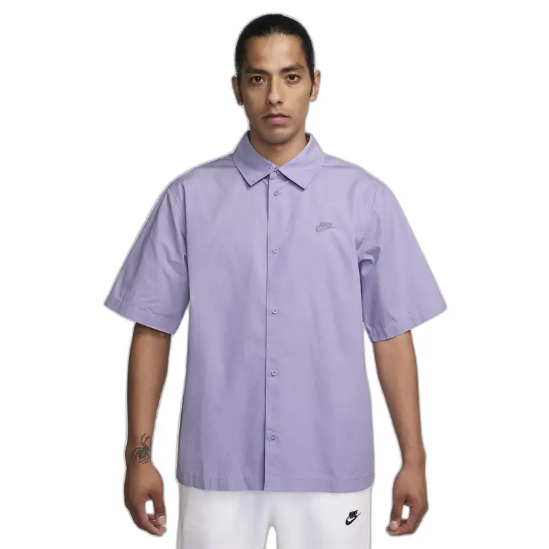 Camicia con bottoni Nike Club Violet