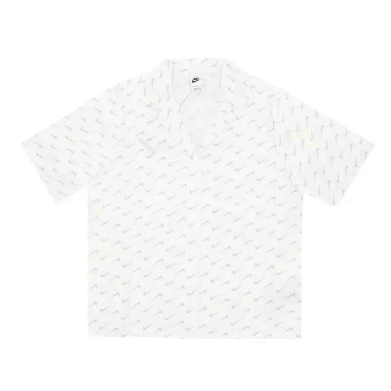 Camicia Manica Corta Donna Sportswear Everyday Modern Woven Shirt Sail/sail