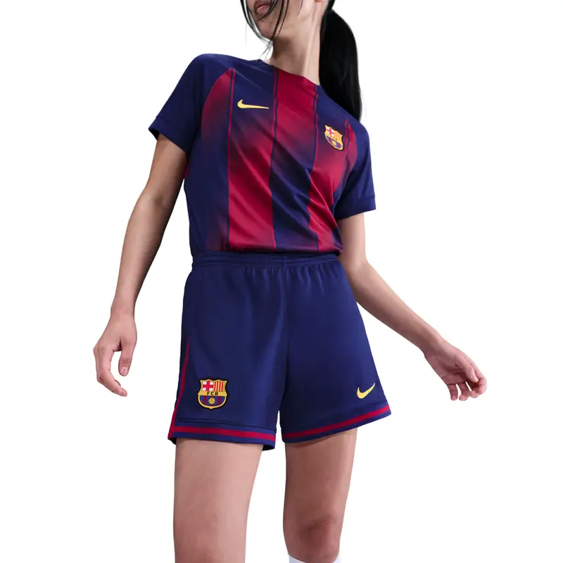 Camisetta corta donna FC Barcellona 2025/26 Bleu