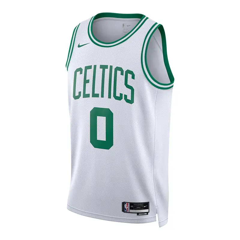 Canotta Basket Nba Celtics Association Bianco Verde Uomo S