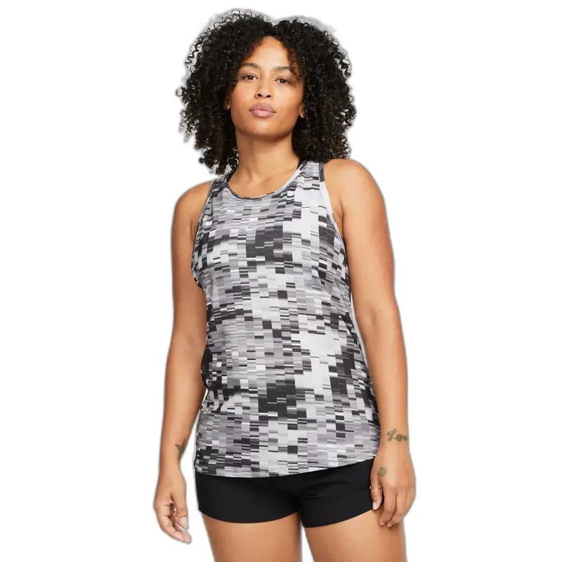 Canotta da donna Nike Dri-Fit Aop Noir