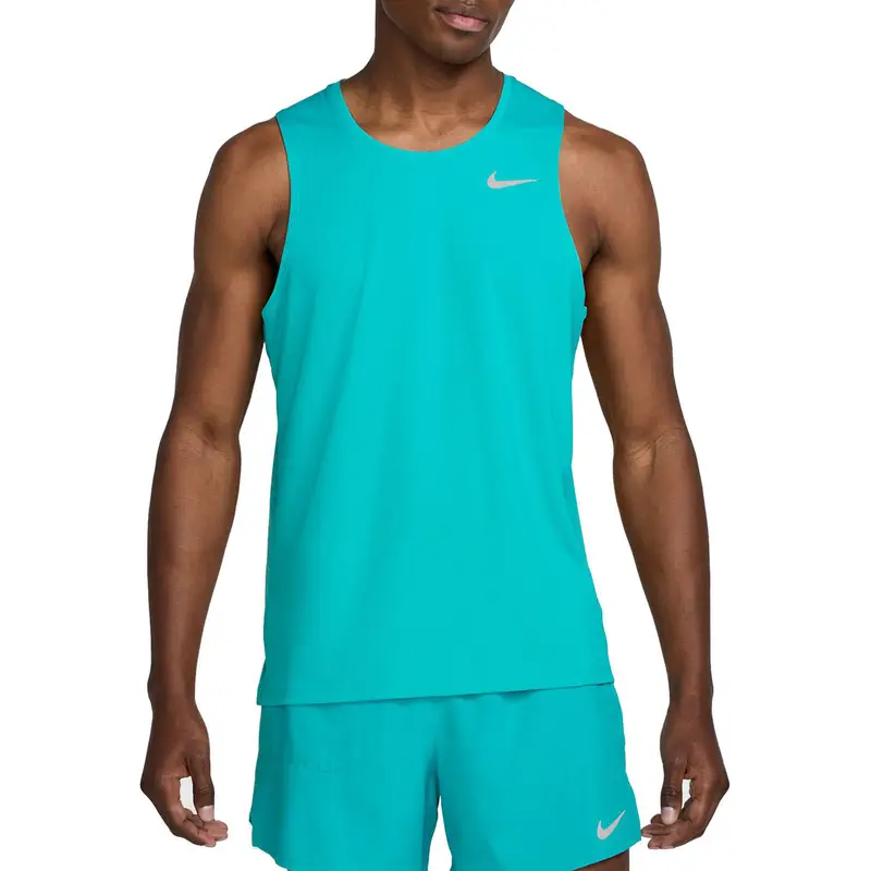 CANOTTA DRI-FIT MILER Azzurro