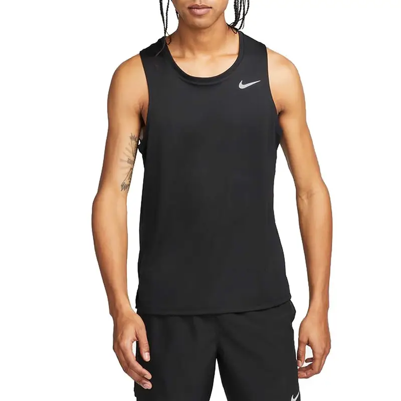 CANOTTA DRI-FIT MILER Nero