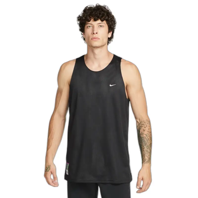 Canotta Nike Dri-FIT S72 REV AOP Noir
