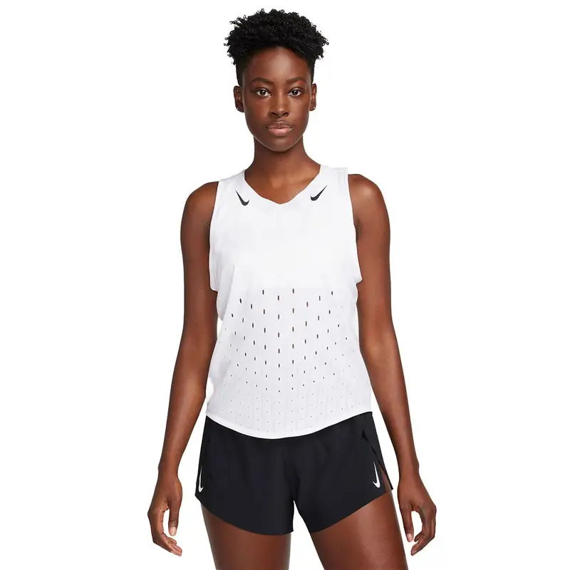 Canotta Running Aeroswift Vapor Bianco Donna M