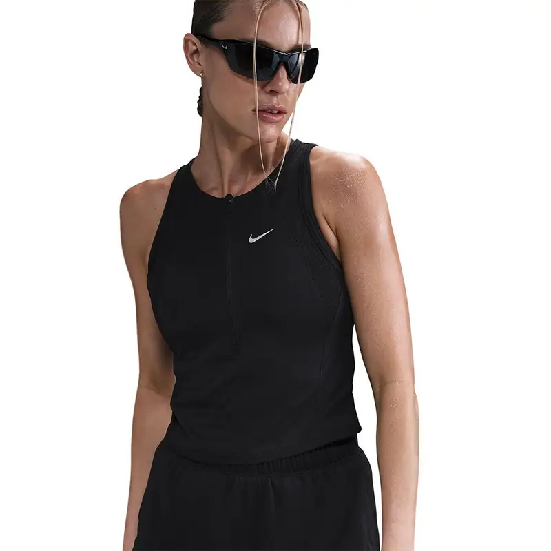 Canotta Running Swift Nero Argento Donna L