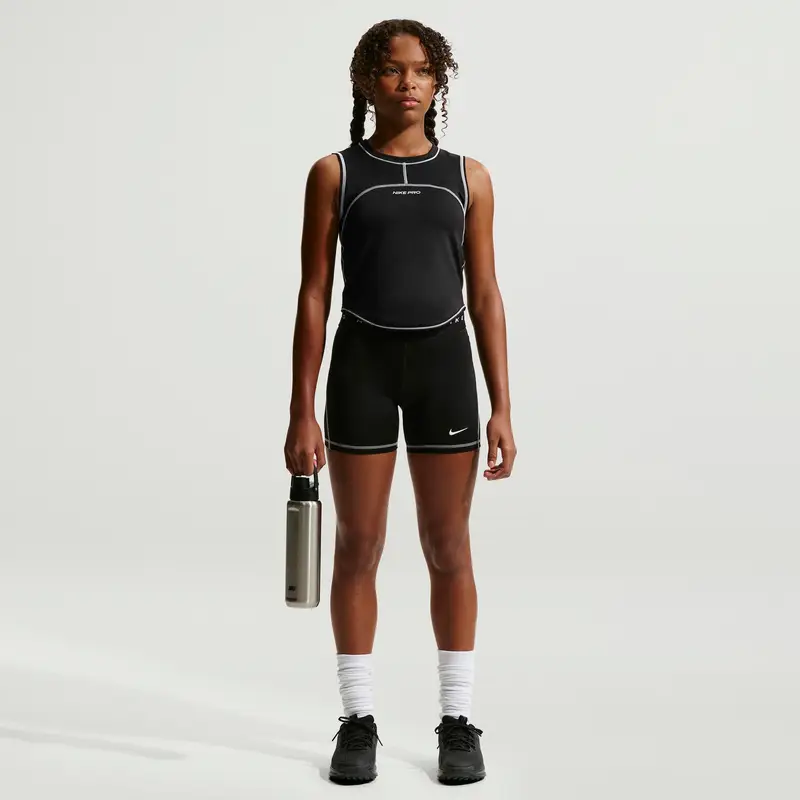 Canottiera bambina Nike Pro Noir
