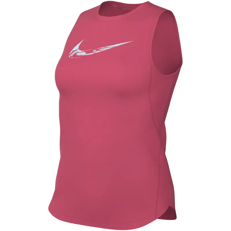 Canottiera da donna a fantasia Nike One Dri-FIT Rose