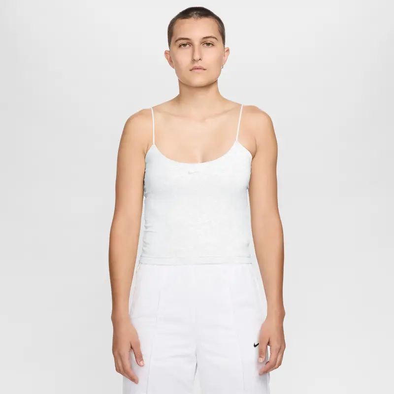 Canottiera da donna Nike Club Blanc