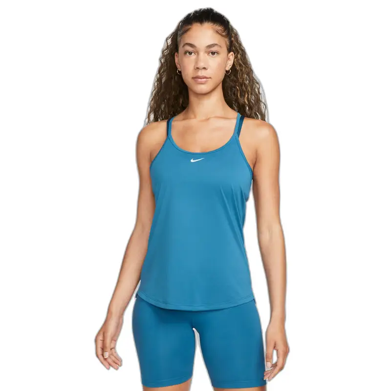 Canottiera da donna Nike One Dri-FIT ELSTKA Stadium Bleu