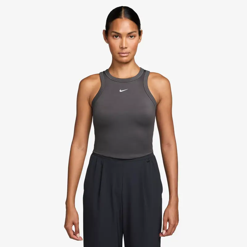 Canottiera da donna Nike One Fitted Gris
