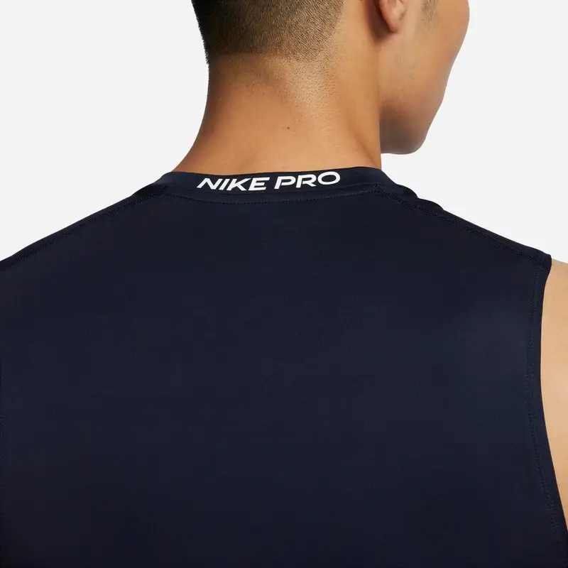 Canottiera Nike Pro Bleu
