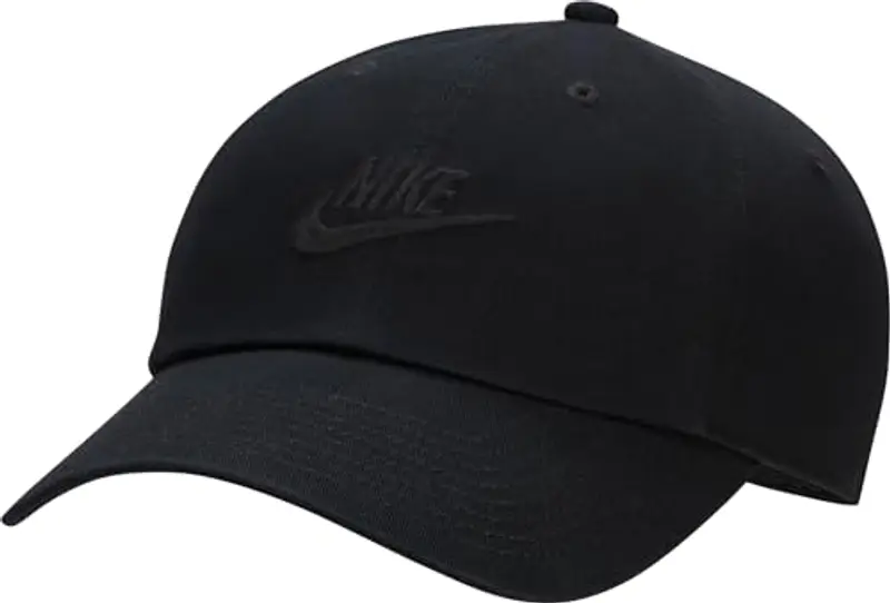 Nike cap U Nk Club cap U CB FUT WSH L, Black/Black, FB5368-010, S/M