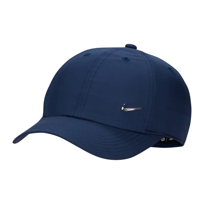 Cappellino con swoosh in metallo senza struttura per bambini Nike Dri-FIT Club Bleu
