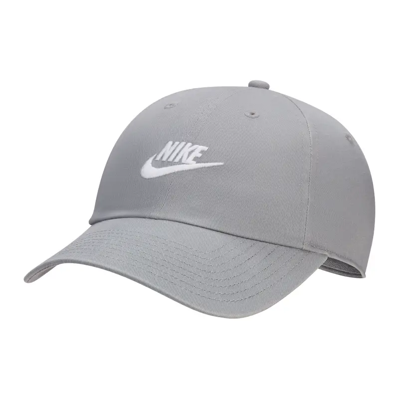 Cappellino con visiera Nike Club Futura Gris