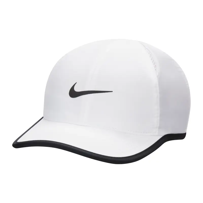Cappellino con visiera per bambini Nike Dri-FIT Club Blanc