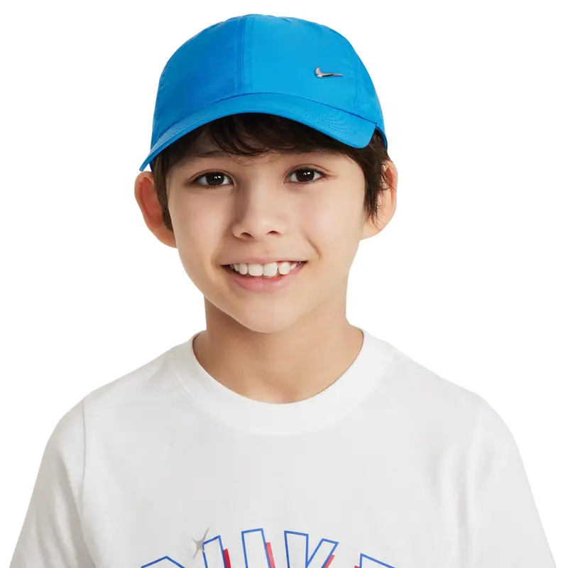 Cappellino con visiera per bambini Nike Dri-FIT Club Bleu