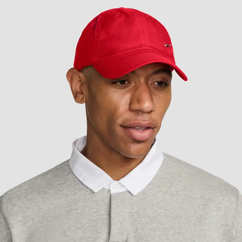 Cappellino da baseball Nike FIT Club Rouge