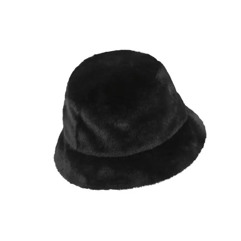 Cappello a secchiello Nike Apex Swoosh in pelliccia sintetica Nero/Bianco Unisex Streetwear FV6417-010 S miniatura 2