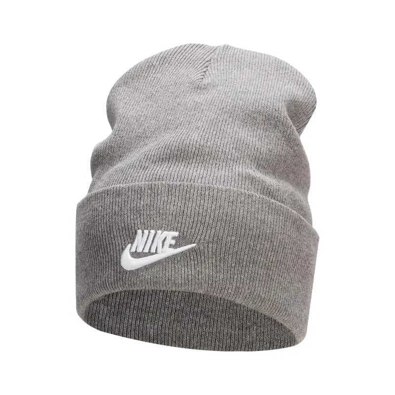 Cappello con risvolto alto Nike Peak Futura Gris